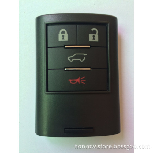 Original Chevrolet Keyless 3+1 button remote car key contorl with 433MHZ for Chevrolet smart card
